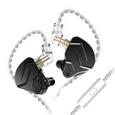 KZ ZSN Pro X 1BA+1DD внутриканальные наушники HIFI DJ Спортивные Earbud наушники Headset Беговые спортивные наушники