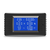 PZEM-020 10A AC Digital Display Misuratore di potenza misuratore Voltmetro Amperometro Frequenza Fattore di tensione Tensione