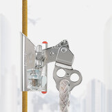 XINDA Munkavédelmi kötél önműködő záróberendezése Anti-leesés Hegymászás Gyorszárral ellátott kötél Fogásfelszerelés Védelem Telepítés Hegymászó karabiner