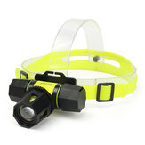  T6 100m Diving Zoomable Headlight Lamp Waterproof Headlamp