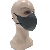 FFP3 gezichtsmasker Anti-waterstof PM2.5 Proof Anti Smog Verstelbare neusklem Filter Mondmasker Bescherming W / Filtratie-pad