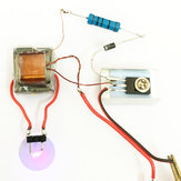 5 Adet İnvertör, Artırılmış Yüksek Basınçlı Jeneratör Ark Ateşleme Lighter Bobini Modülü Arttı DIY Üretim Kit