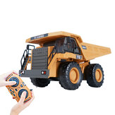 1048 RC डंप ट्रक 1/24 2.4 जीगीएच 9च आरसी कार निर्माण ट्रक इंजीनियरिंग 40मि. खेल समय के साथ वाहन प्रकाश संगीत उपहार खिलौने बच्चों के लिए