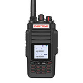 Zastone A19 10W Dual Banda Walkie Talkie UHF 400-480MHz VHF 136-174MHz PTT Dos vías Radio Transceptor