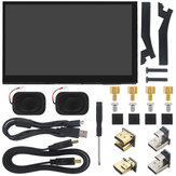 Catda Raspberry Pi 4B / 3B 7-Zoll-Monitor HDMI-Touchscreen-Computer Jetson Nano mit Lautsprecher