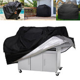 Wasserdichte BBQ-Grill-Abdeckung für den Außengrill Regen UV Proof Canopy Anti-Staubschutz für Gas-Holzkohle-Elektrogrill-Herd