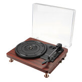 INSMA Turntable Record Player Audio bluetooth Speaker 3 Speeds Play 33/45/78RPM