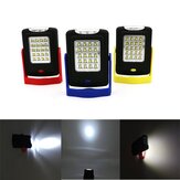 Lanterna de acampamento portátil magnética com gancho 23 LED Luz pendurada de trabalho ao ar livre