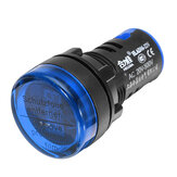 Machifit 22mm AC 20-500V Digitale AC Voltmeter Spanningsmeter Meter Gauge Digitale Display Indicator Blauw