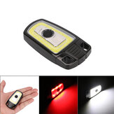 3W Mini USB recargable COB LED Llavero cámping Linterna de bolsillo linterna práctica a mano