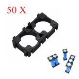 50pcs 2 Series 18650 Lithium Battery Support Combination Fixed Bracket With Bayonet