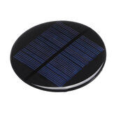 Panel Solar Policristalino Redondo Φ80MM 5.5V 0.48W Estilo Tablero Epoxi