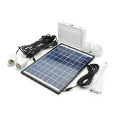 Système d'éclairage solaire alimenté par batterie au lithium 10W