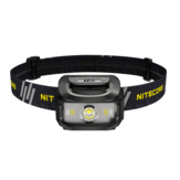 NITECORE NU35 Dual Power Hybrids 460LM Leistungsstarke LED-Stirnlampe USB-C-Schnellladung Wiederaufladbare Starke Flutlicht-Scheinwerfer mit AAA-Batterie für Radfahren, Angeln, Jagd und Arbeit