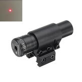 532nm 5mW Red Dot  Laser Sight Scope Tactical Black with Adjustable Rail Mount 