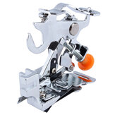 Ev Tipi Çok Fonksiyonlu Dikiş Makinesi Ruffler Basınç Ayak Düşük Shank Kıvrımlı Ekler Basınç Ayak Dikiş Makinesi
