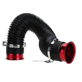 Universal 3 Inch Flexible Extendable RAM/Cold Air Intake Turbo Pipe Car Intake Hose Pipe Tube Duct