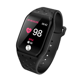 Bakeey B59 1,3 'Farbdisplay HR Blutdrucksauerstoff-Schlafmonitor APP Sport-Modi Smart Watch