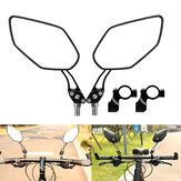 Paire de rétroviseurs pour vélo électrique avec réflecteur clair à large plage ajustable - accessoires pour vélos électriques.