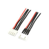 Balance Charging Terminal 1p male and 1p female 50mm 3S Balance Port 24AWG Charging Cable for RC Drone