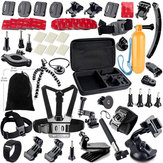 41 in 1 Helmkitsatz: Helm, Brustgurt, Kopfbügelhalterung, Stativ-Kit für GoPro SJCam Action Sports Kamera