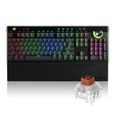 Ajazz AK45 104 Key BOX Switch RGB Mechanical Gaming Keyboard με Wrist Rest