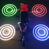 2 ζεύγη προπέλες Gemfan Starlight 51433L 51433 5.1x4.3 5.1ιντσών 3-λεπίδων με σετ τριών LED λαμπάκιων για RC Drone FPV Racing