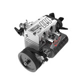 Toyan FS-L200AC Construa um kit de motor de 2 cilindros e 4 tempos nitro DIY