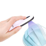 XANES® USB UV Masque facial Stérilisateur Lumière Portable Stérilisation ultraviolette Lumières Protection de la santé 