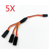 5X 15CM Triple 3-Wege-Servo-Erweiterung Y Kabel für Futaba