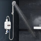 Sofort-Wassererhitzer IPX4 Wasserdichter elektrischer Wassererhitzer Digitale Anzeige Leckschutz Konstante Temperatur Dusche