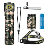 Astrolux® HL02 SFS80 1600lm 210m Lanterna LED em forma de L Lanterna de cabeça recarregável Tipo-C 18650/18350 Mini tocha de alto desempenho com bateria Faixa de lanterna de cabeça Cauda magnética