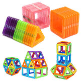 32PCS magnetische Blöcke Magnet Fliesen Satz Gebäude spielen Spielzeug jungen Mädchen Kinder Geschenk