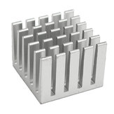 5 darab DIY alumínium hűtő CPU IC Chip Hőelnyelő külső burkolat mérete 20x20x15mm