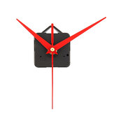 Mécanisme de mouvement d'horloge murale en quartz en forme de triangle rouge à bricoler soi-même (ensemble de 5 pièces)