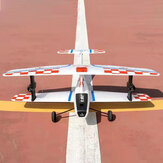 ESKY Solyom Biplane 610 mm szárnyfesztávolság EPP 2.4 GHz 3D 6-tengelyes giroszkóp Twin Motor RC Repülőgép kezdő pilóták számára