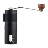 Moulin à café manuel en acier inoxydable portable pour café filtre, espresso et grains de café