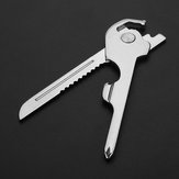 Mini chave de fenda chave faca EDC de aço inoxidável