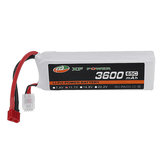 XF POWER 11.1V 3600mAh 65C 3S Lipo Batterij T-stekker voor RC Auto