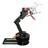 DIY 6DOF Matel RC Robot Arm Educational Kit