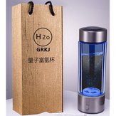 Gerador de Ionizador de Água H Rich Portátil 450ml Maker Garrafa de Água USB Filtro
