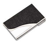 IPRee® حامل بطاقة معدني من الفولاذ المقاوم للصدأ حافظة بطاقة الائتمان صندوق مشبك بطاقة الهوية المحمولة.