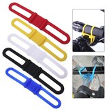 1pcs Bike High Strength Straps Holder Elastic Bicycle Handlebar Silicone Strap Band for Cycling