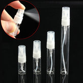 Frascos de vidro com bomba de atomizador, frasco de perfume vazio 2/3/5/10 ml