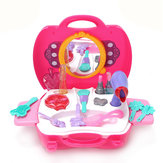 Розовый Девушки Косметика Игрушки Set Туалетный столик Игрушки для детей Детский подарок
