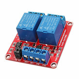 Módulo de relé de optoacoplador de nivel de disparador de 2 canales de 24V 3 piezas Módulo de fuente de alimentación