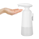 Distributore di sapone ad induzione automatica da 350 ml IPX4, contenitore intelligente a rilevamento corporeo a infrarossi