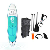 JSYACHT Inflating SUP Paddle Board 9.5ft Portable Stand-up Surfboard Long Board With Bag Pump Fin Safty Chain