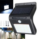 Solar Power 16 LED PIR Motion Sensor Wandleuchte Outdoor Garten Sicherheitsleuchte