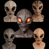 Halloween-Kostüm Gruselige Schreckliche Große Augen Alien-Maske Vollkopf Latex-Maske Magische Monster-Maske für Partys